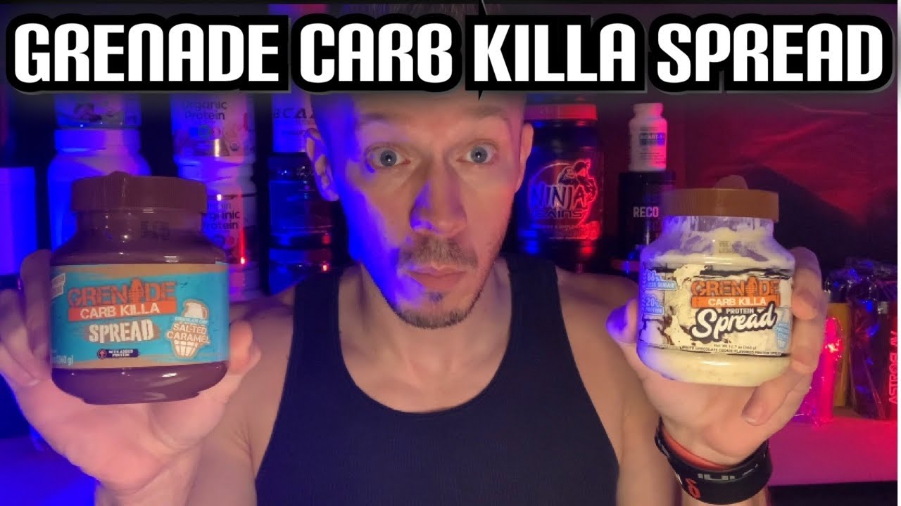 Grenade Carb Killa Spread REVIEW | Chocolate Chip Salted Caramel & White Chocolate Cookie