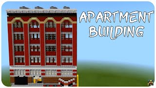 How to Build a Apartment Building in Minecraft (Hagenbeck) Minecraft Apartment Building Tutorial