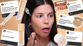 I TRIED THE MAKEUP  YOU HATED THE MOST!