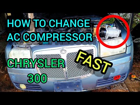 How to remove ac compressor on 2006 Chrysler 300 DIY