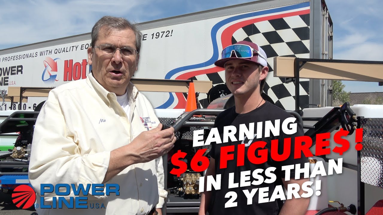Starting a Power Wash Business Nets 20 Year Old Entrepreneur 6 Figures in Less Than 2 Years!