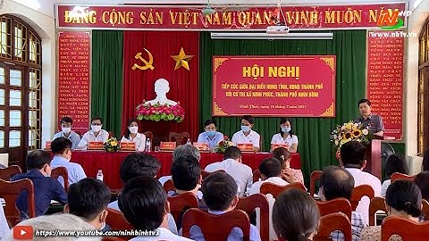 Đại biểu HĐND tỉnh tiếp xúc cử tri xã Ninh Phúc