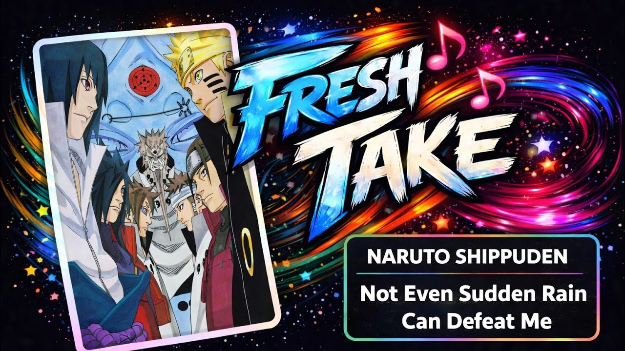 Not Even Sudden Rain Can Defeat Me - English Cover | Naruto Shippuden Opening 13 (Fresh Take)