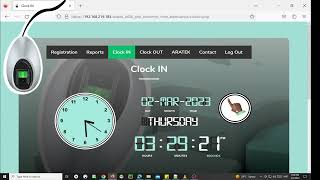 PART 5 PREVIEW - How ARATEK A600 PHP Web Biometric Clock IN GUI is Coming Up screenshot 5