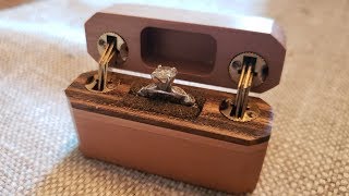 Wooden Engagement Ring box