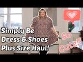 Simply Be Plus Size Try On Haul - Size 30 / 32 UK - Dresses and Wide Fit Boots!