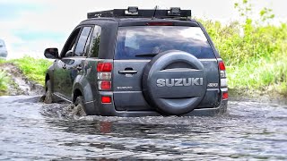 SUZUKI GRAND VITARA vs DODGE RAM vs TOYOTA PRADO  [MUD EXTREME Offroad]