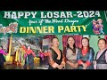 Losar tsepa 3 dinner party 2024 organized by tashi palkhel sports club losar celebration 2024