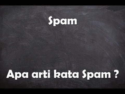 Video: Bolehkah Spam dan e-mel transaksi?