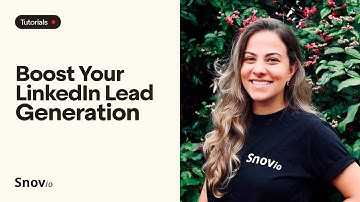 Generate Endless B2B Leads Without Leaving LinkedIn Using Snov.io!