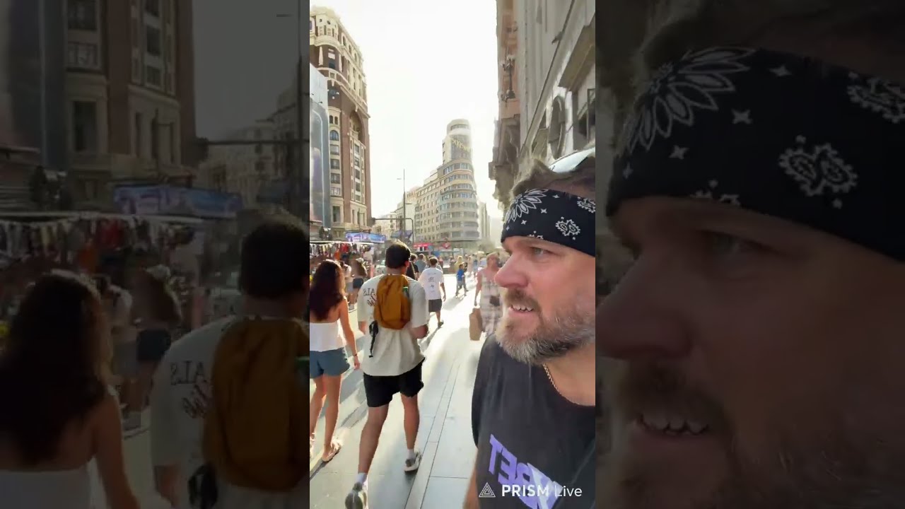 Madrid en Espagne IRL