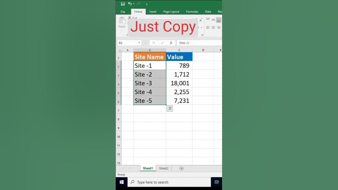 How To Paste VERTICAL To HORIZONTAL In Easy Way Try This Shortcut how-to-paste-vertical-to-horizontal-in-easy-way-try-this-shortcut