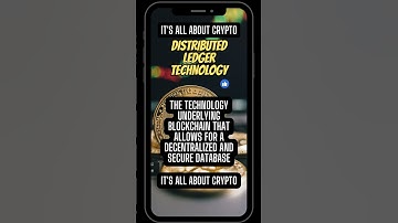 Distributed ledger technology