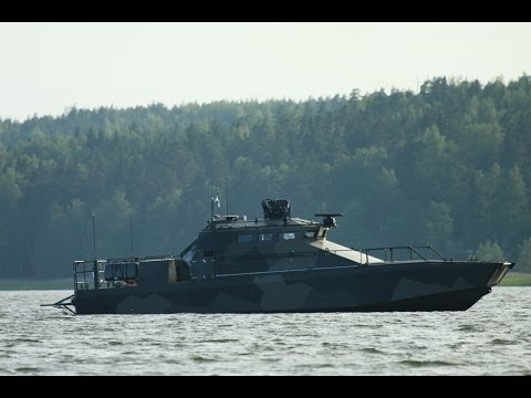 Watercat M18 AMC on first sea trial
