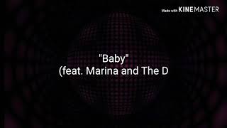 Marina feat Luis Fonsi - Baby ( Instrumental ) ft. Clean Bandit