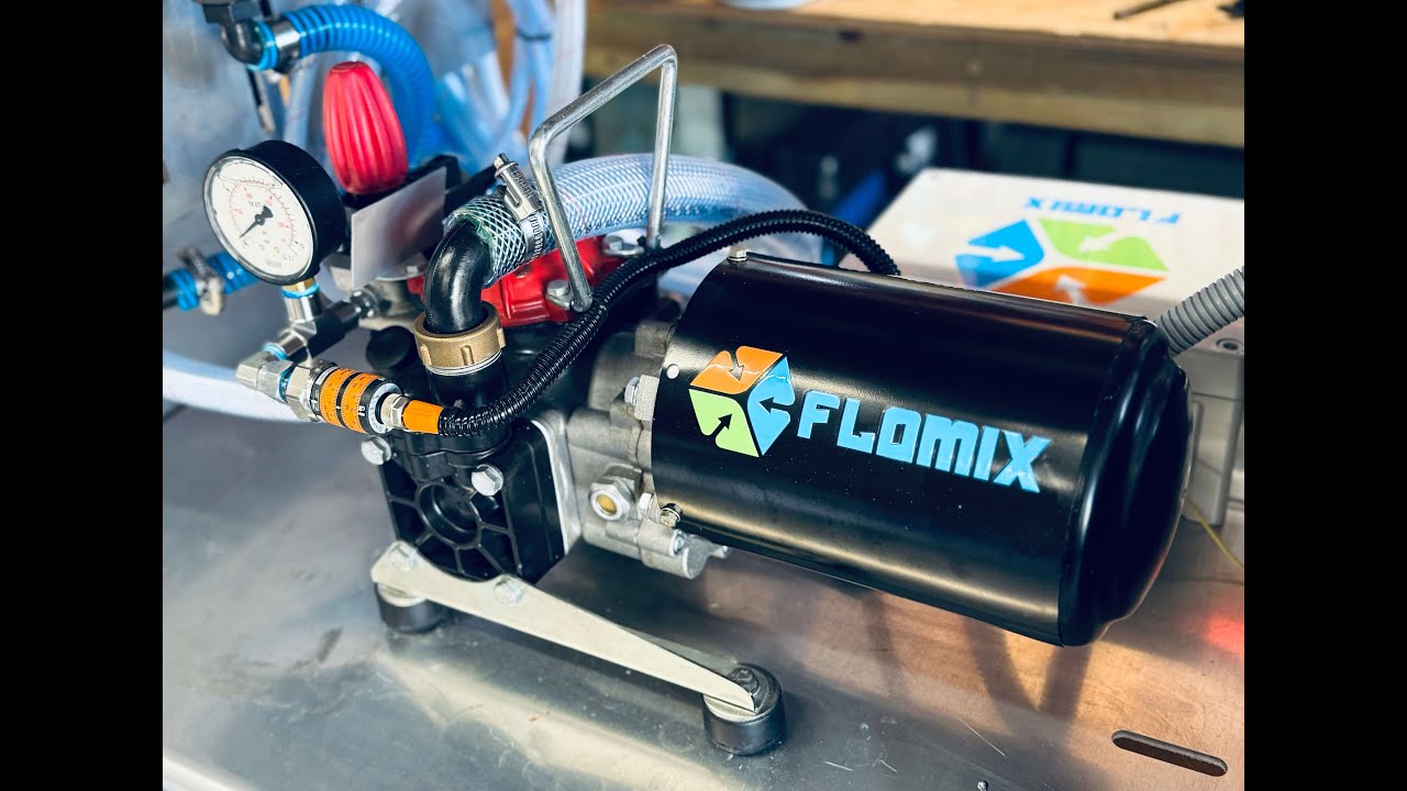d12v Softwash system flomix