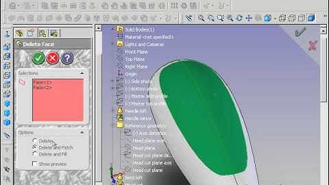 Surfaces offset and reconnect