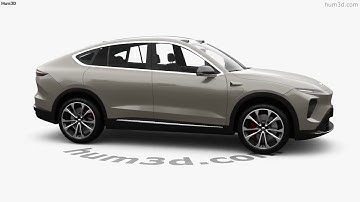 NIO EC7 2024 3D model by 3DModels.org