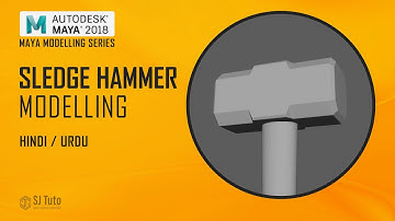 #SledgeHammer Modelling in Maya #SledgeHammerModelling #MayaModellingTutorials