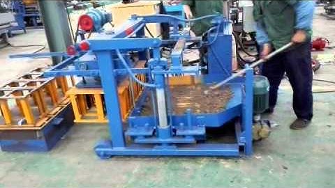 40 3A egg laying hollow block making machine  for 6 inches
