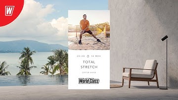 TOTAL STRETCH с Сергеем Каревым | 30 сентября 2025 | Онлайн-тренировки World Class