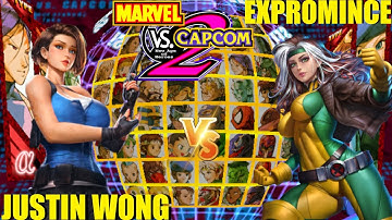Marvel vs Capcom 2: JUSTIN WONG vs EXPROMINENCE