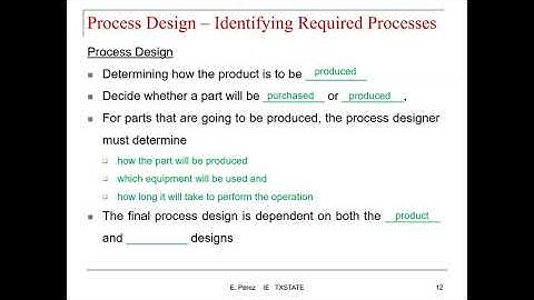 L1P1: IE4355_Facilities_Planning_Product_Process_and_Schedule_Design