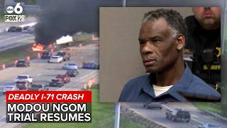 Trial resumes for truck driver charged in I-71 crash that killed Ohio family of 3