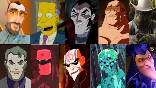 deafets of my favorite animated non-disney movie villains pt VII