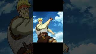 Thorfin vs Thorkell IP-3I #anime #vinlandsaga #askeladd #thorfinn #shorts