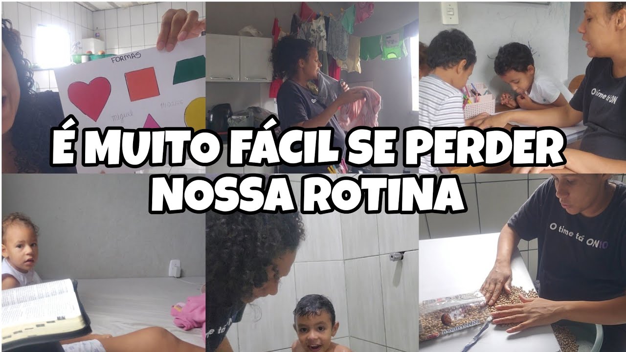 MUITA COISA ACUMULADA PARA FAZER - ATIVIDADE COM AS CRIANÇAS - ROTINA