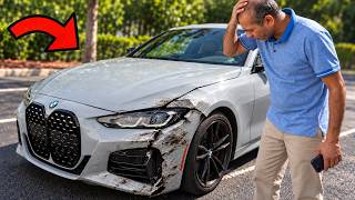 I crashed my dads BMW asmr