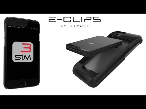 E-Clips - Installation of E-Clips Triple Dual SIM active adapter online on the iPhone 7 - SIMore