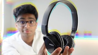 Sony MDR-ZX110 Stereo Headphones | $10 | Unboxing and Review + GIVEAWAY