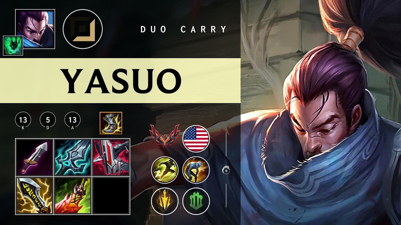 Yasuo ADC vs Yunara - NA Grandmaster Patch 26.04