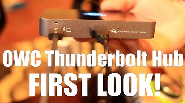 OWC Thunderbolt Hub (2021) FIRST LOOK!
