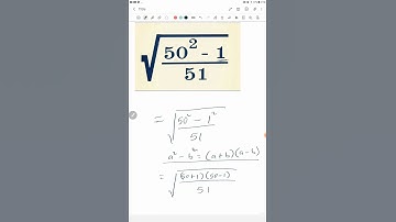 Application of DIFFERENCE of two SQUARES to Surds
