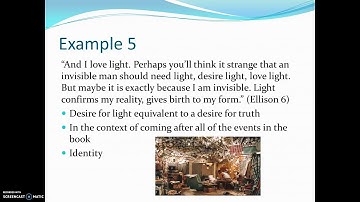 Invisible Man: Light and Darkness Motif Analysis