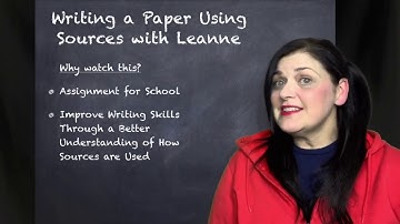 Writing a Research Paper: Incorporating Sources