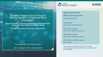 Flexible Piezoresistive Pressure Sensor Based on Graphene Nano Plateletes