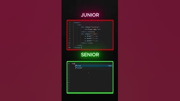 Junior Developer 🤡 VS Senior Developer 🤓#web  #webdeveloper #webdevelopment #coding #programming