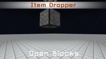 Open Blocks : Item Dropper