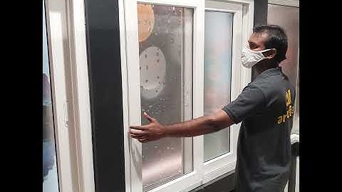 3 track 2 panel sliding window ARC INFRA CASEMENT OPANABLE DOOR | GERMAN UPVC WINDOWS AND DOORS|