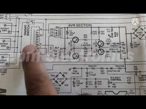 UPS Circuit Diagram Details - YouTube