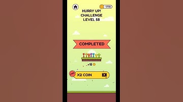 Rope Puzzle Hurry up Challenge Level 58