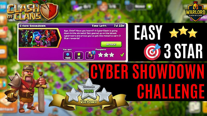 Easy 3 Star Strategy – Cyber Showdown Challenge | Clash of Clans