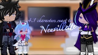 4.1 characters react to Neuvillette II Genshin Impact II Desc II Part 2