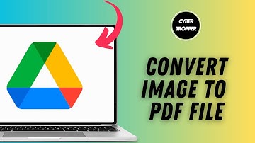 How to Convert Image to PDF File in Google Drive