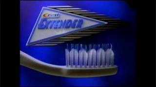 Crest Extender Toothbrush (1999) #vintagecommercial #1990s #teethcare