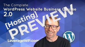 WordPress Hosting - Course 2.0 [March 2022] Preview
